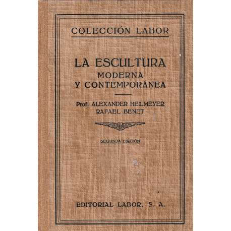 La escultura moderna y contemporánea
