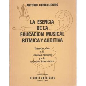 La esencia de la educación musical rítmica y auditiva