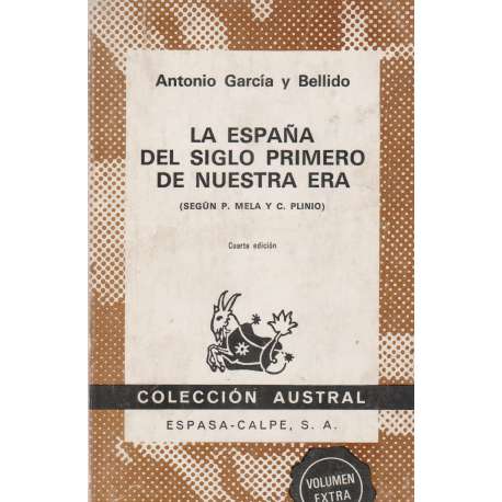 La España del siglo primero de nuestra era (según P. Mela y C. Plino)