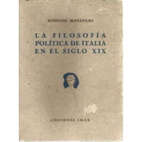 La filosofía política de Italia en el siglo XIX