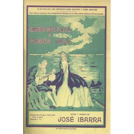 La imprenta musical de Angel Julian. Carpeta con la reproducción de 5 carteles