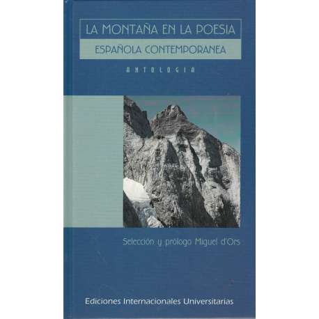 La montaña en la poesía española contemporánea. Antología
