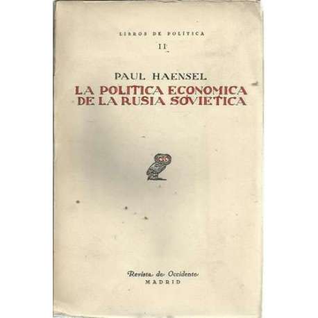 La política económica de la Rusia soviética