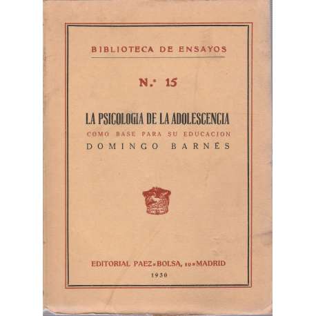 La Psicología de la adolescencia