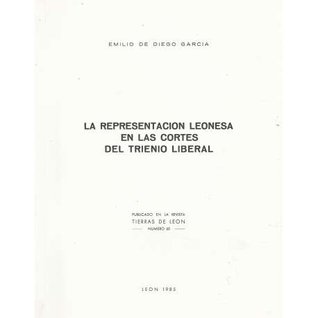 La representación leonesa en las Cortes del Reino Liberal