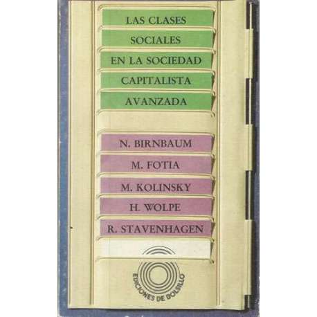 Las clases sociales en la sociedad capitalista avanzada