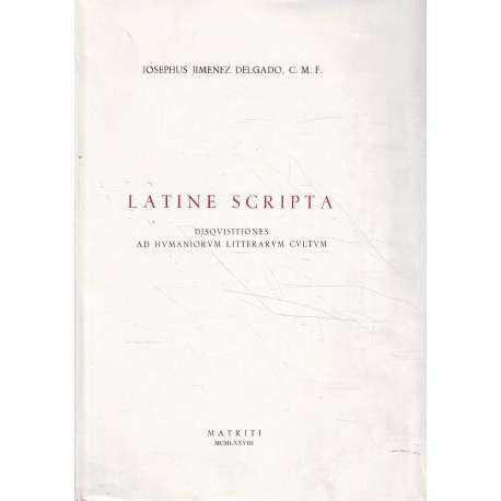 Latine Scripta
