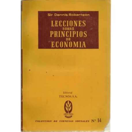 LECCIONES SOBRE PRINCIPIOS DE ECONOMÍA