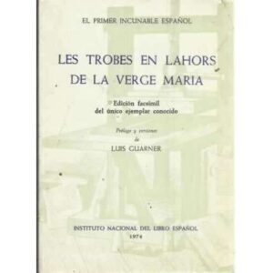 LES TROBES EN LAHORS DE LA VERGE MARIA