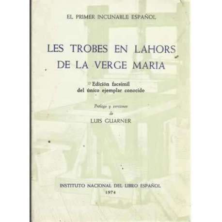 LES TROBES EN LAHORS DE LA VERGE MARIA