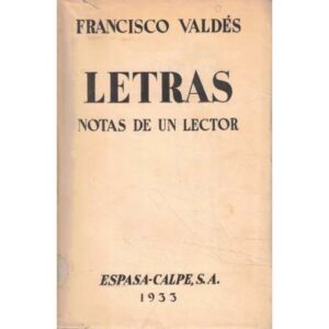 Letras. Notas de un lector