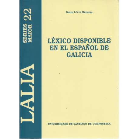 Léxico disponible en el español de Galicia