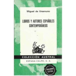 LIBROS Y AUTORES ESPAÑOLES CONTEMPORÁNEOS