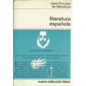 Literatura española. Capítulo primero