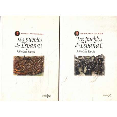 Los pueblos de España I y II. 2 tomos