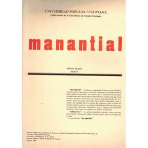 Manantial. Edición facsímil 1928-1929