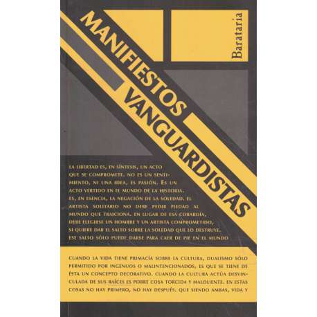 Manifiestos vanguardistas