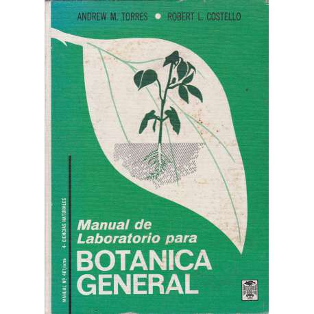 Manual de laboratorio para botánica general