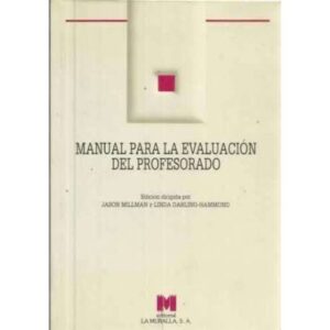 Manual para la evaluación del profesorado