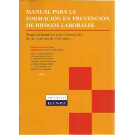 Manual para la formación en prevención de riesgos laborales