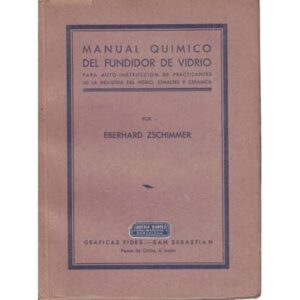 Manual químico del fundidor de vidrio