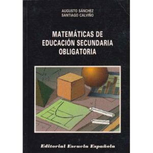 Matemáticas de Educación Secundaria Obligatoria