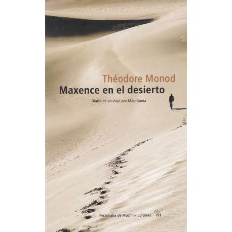 Maxence en el desierto