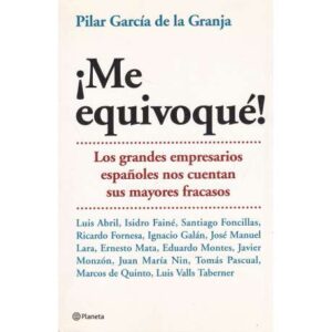 ¡Me equivoqué!