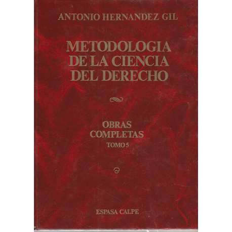 Metodología de la ciencia del Derecho