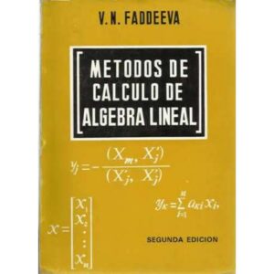 Métodos de cálculo de álgebra lineal