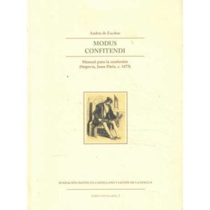 Modus confitendi. Manual para la confesión