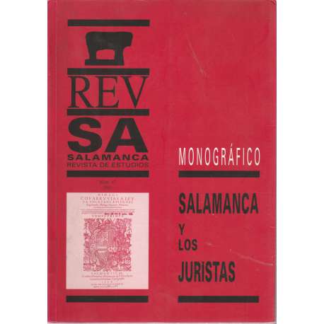 Monográfico Salamanca y los Juristas