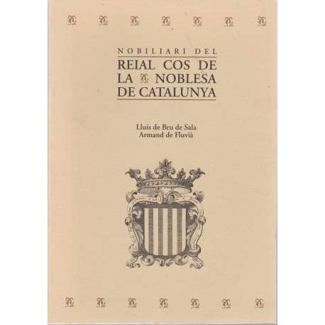 Nobiliari del Reial Cos de la noblesa de Catalunya