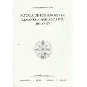 Noticia de los señores de Almansa a mediados del siglo XV