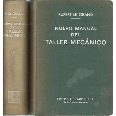 Nuevo manual del taller mecánico. 2 Tomos