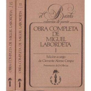 Obra completa de Miguel Labordeta. 3 Tomos