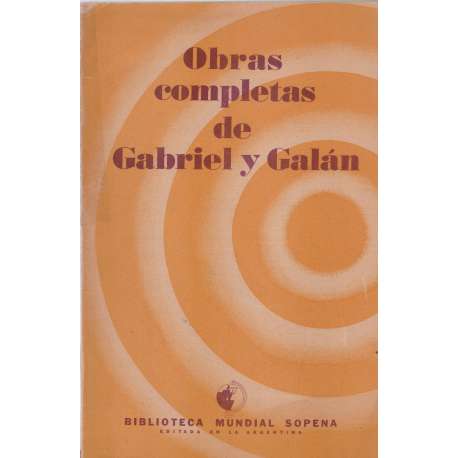 Obras completas de Gabriel y Galán