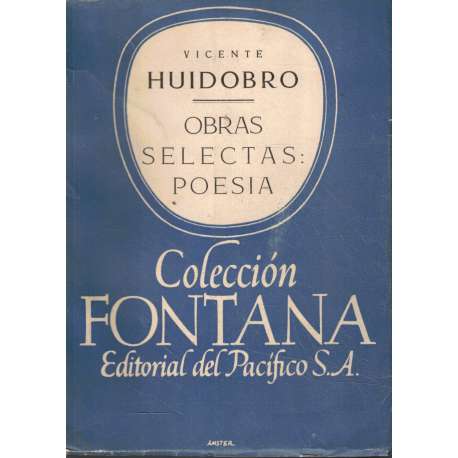 Obras Selectas. Vol. 1.- Poesía