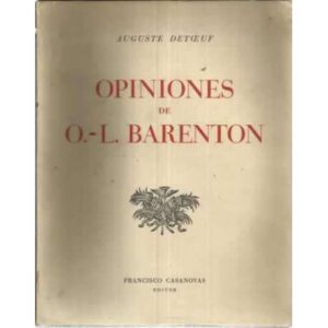 OPINIONES DE O.-L- BARENTON