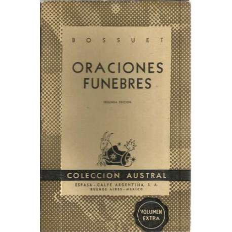 Oraciones fúnebres