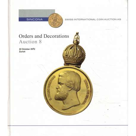 Orders and Decorations. Auction 8