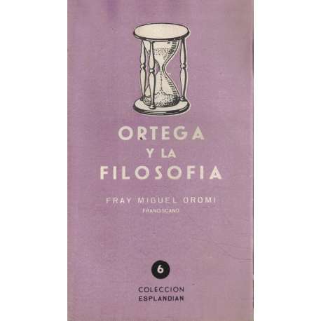 Ortega y la filosofía