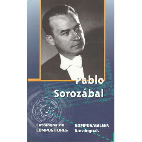 Pablo Sorozábal. Catálogos de compositores