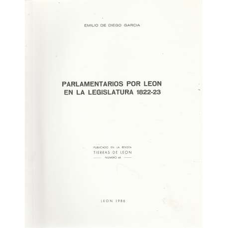 Parlamentarios por León en la Legislatura 1822-23