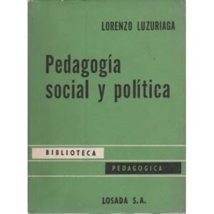 Pedagogía social y política