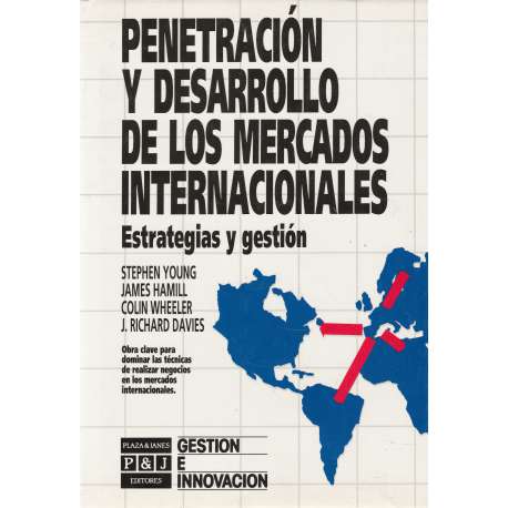 Penetración y desarrollo de los mercados internacionales. Estrategias y gestión