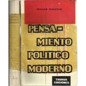 PENSAMIENTO POLÍTICO MODERNO. 2 tomos