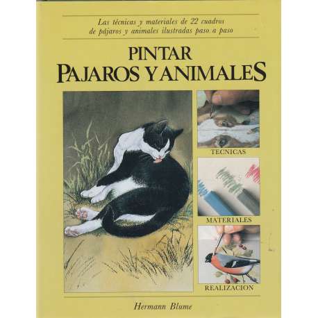 Pintar pájaros y animales