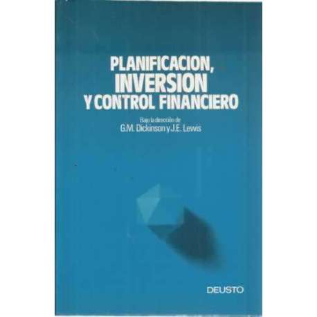 PLANIFICACIÓN, INVERSIÓN Y CONTROL FINANCIERO