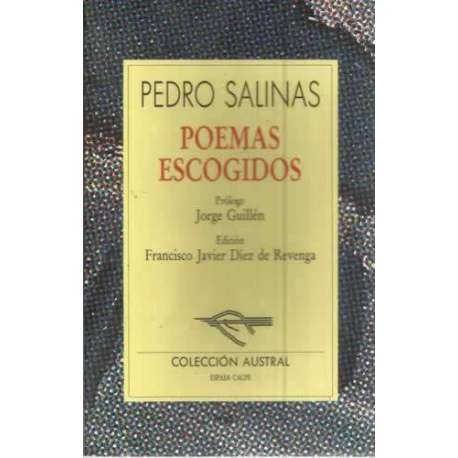 Poemas escogidos. Pedro Salinas